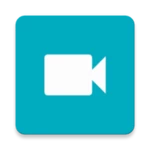 background video recorder android application logo